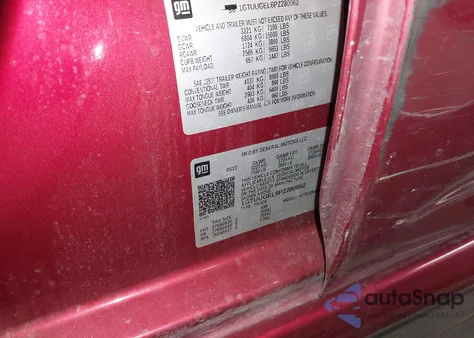 2023 GMC Sierra 1500 4Wd Short Box Denali из США, поврежденный, VIN 1GTUUGEL6PZ280062